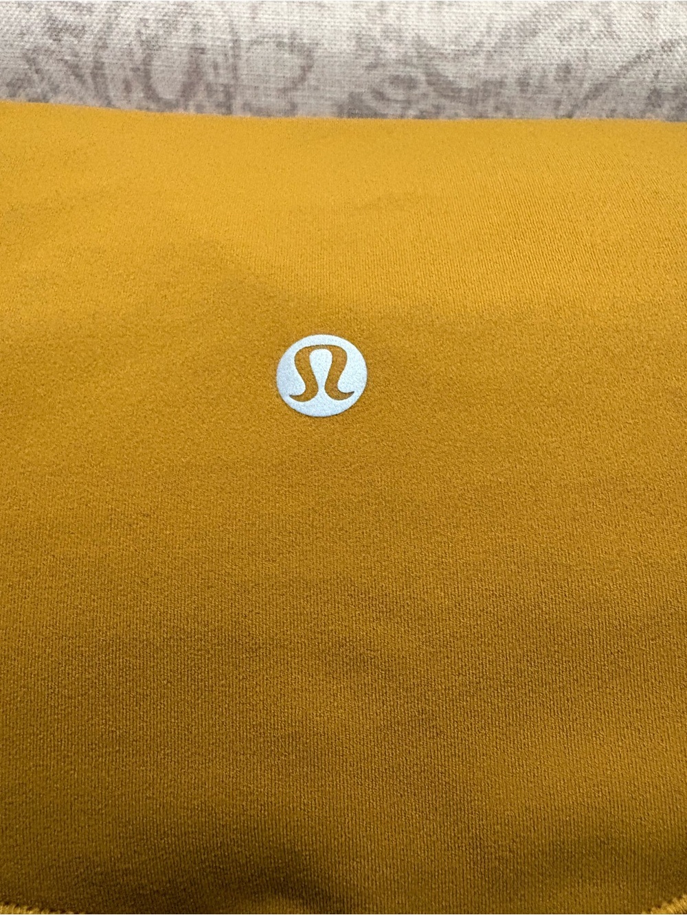 lululemon Align HR Pant 28" in mustard yellow
